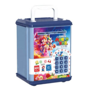 قلک طرح گاوصندوق رمزدار ماریو مدل Mario Bros