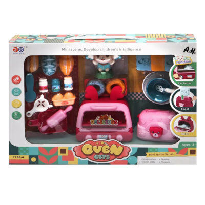 ست آشپزخانه کودک فانتزی مدل Oven Cute کد 7790-A