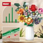 لگو طرح گل مدل Flower clusters کد 11804