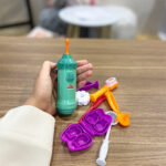 ست خمیربازی دندانپزشکی برند Color-Mud، همراه با یک فک باز شونده