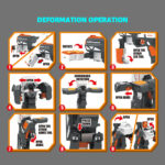 تفنگ تبدیل شونده مدل Robot کد 8221