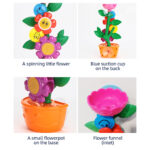 اسباب بازی حمام گلدان و گل برند BathFun کد 9909T، اسباب بازی حمام و آب بازی - تصویر 9