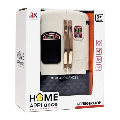 اسباب بازی یخچال موزیکال مدل Home Appliance کد 6906، نوردار و صدادار