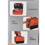 ست ابزار کیفی 46 قطعه مدل Work Tools کد 6803، باتری خور و صدادار - تصویر 3