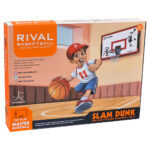 حلقه بسکتبال دیواری کودکان مدل Rivar Basketball کد 312256، همراه با توپ و پمپ دستی