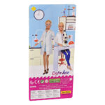 باربی دخترانه دکتر مدل Defa Lucy کد 8465، ارتفاع باربی 30 سانتیمتر - تصویر 2