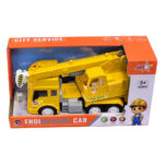 کامیون جرثقیل موزیکال مدل Engineering Car کد 80301 - تصویر 2