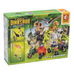 لگو دایناسور مدل Dinosaur World کد 205014، تعداد 34 قطعه برند Sembo - تصویر 2