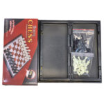 شطرنج مگنتی مدل Brains Chess کد 8408، مهره های آهنربایی - تصویر 3