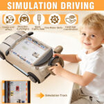 ماشین بازی فرمون دار مدل Racing Car کد 803803، موزیکال و چراغدار و آموزشی - تصویر 3