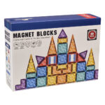 ساختنی مگنتی 40 قطعه مگنت تایل مدل Magnet Blocks کد 148 - تصویر 2
