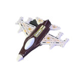 اسباب بازی هواپیما فلزی بسته 4 عددی مدل Alloy کد 66621، مقیاس 1 به 64 - تصویر 4
