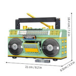 لگو ضبط صوت قدیمی کاستی مدل Tycole کد 2111، تعداد 781 قطعه - تصویر 5